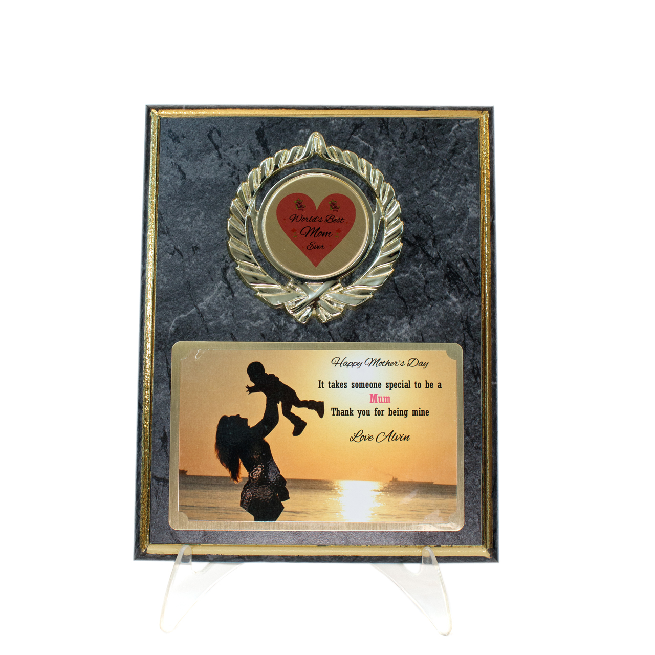 Marble Wood Plaque - MWP1001